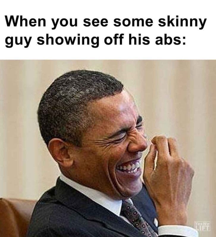 524 - When You See Some Skinny Guy Showing Off His Abs