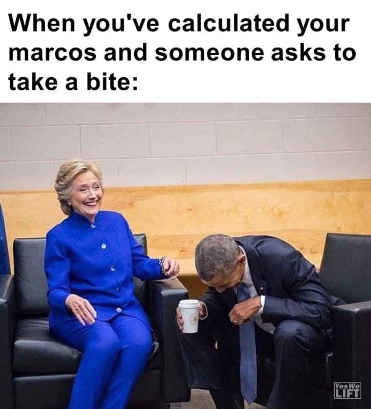 526 - When You've Calculated Your Marcos And Someone Asks To Take A Bite