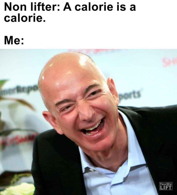 529 - Non Lifter A Calorie Is A Calorie. Me