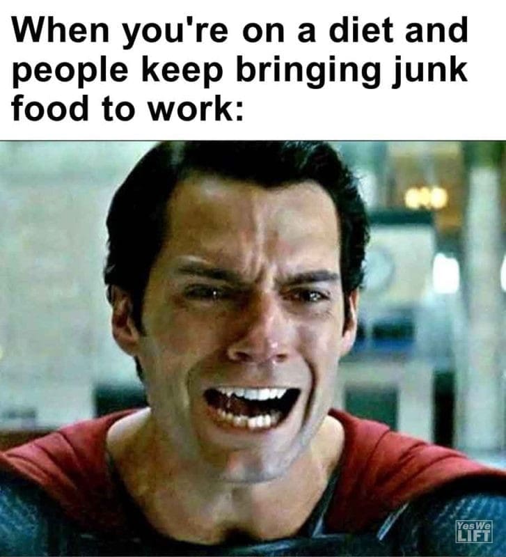 538 - When You're On A Diet And People Keep Bringing Junk Food To Work