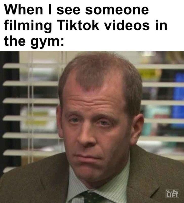 540 - When I See Someone Filming Tiktok Videos In The Gym