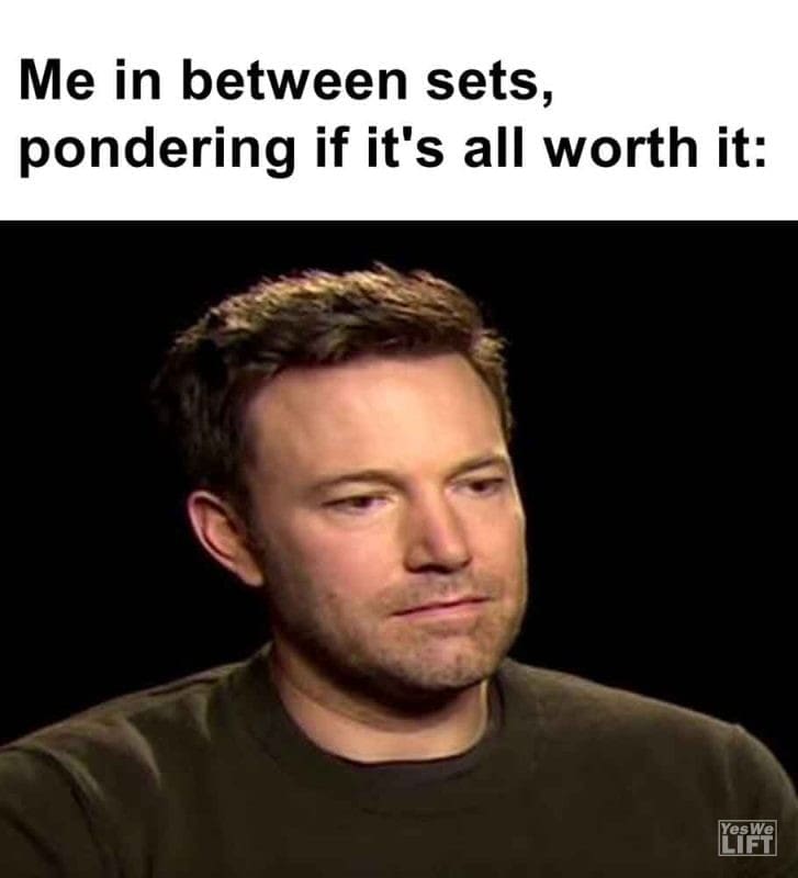 546 - Me In Between Sets, Pondering If It's All Worth It