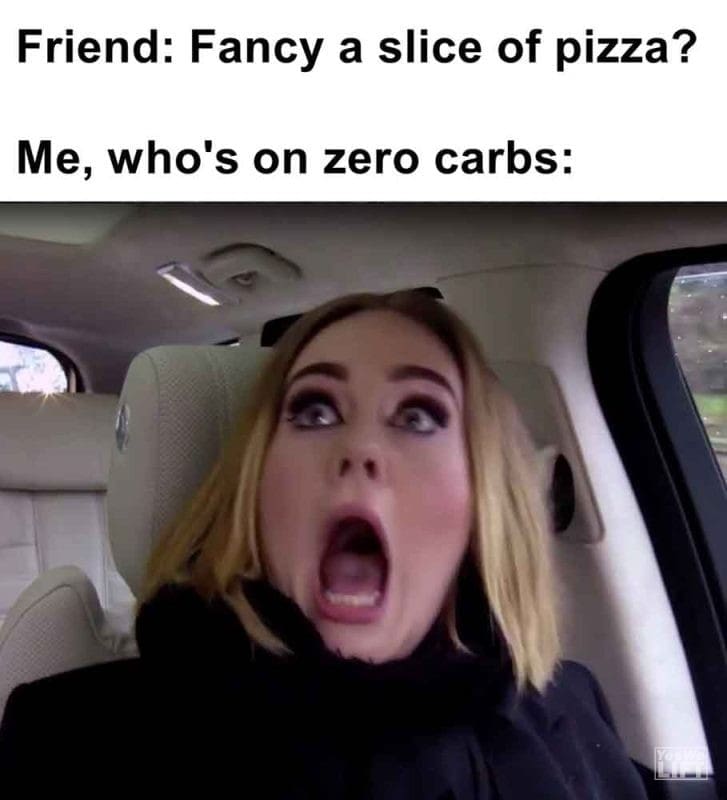 555 - Friend Fancy A Slice Of Pizza Me, Who's On Zero Carbs