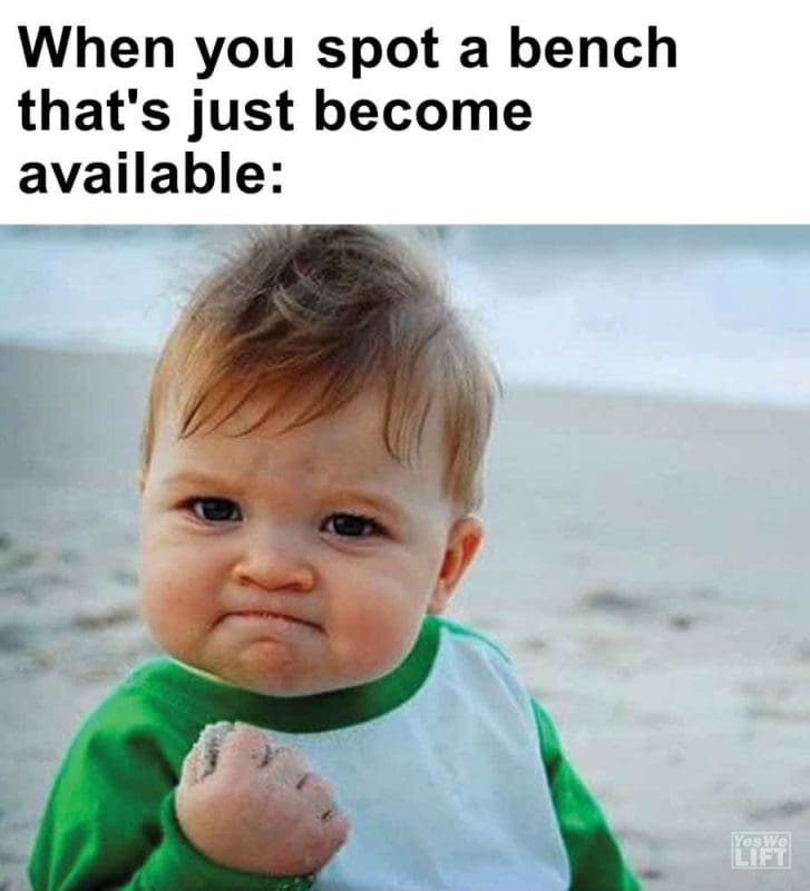 566 - When You Spot A Bench That's Just Become Available
