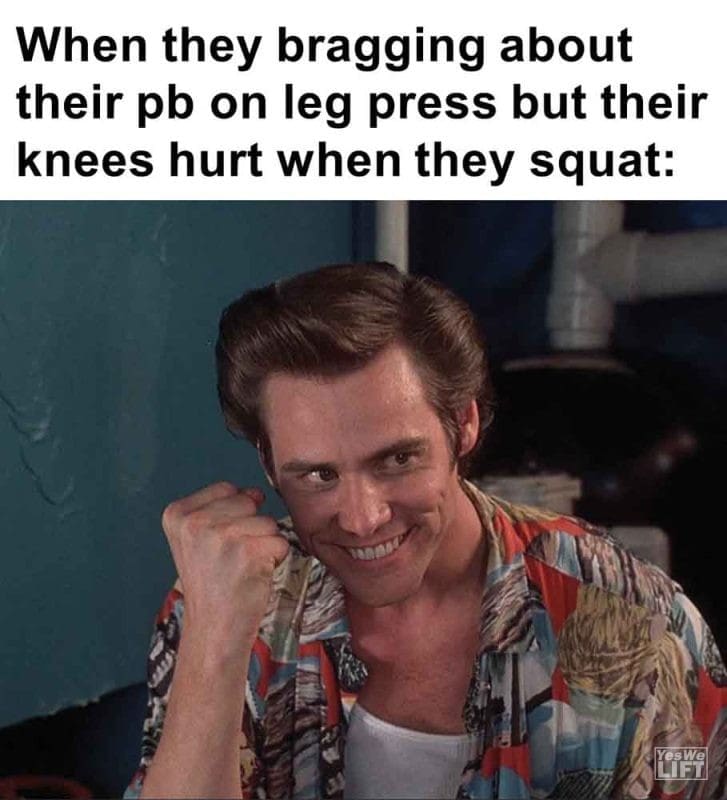 569 - When They Bragging About Their Pb On Leg Press But Their Knees Hurt When They Squat
