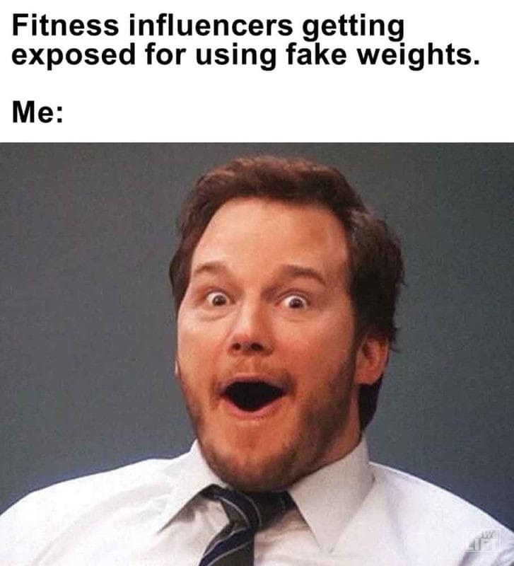 579 - Fitness Influencers Getting Exposed For Using Fake Weights. Me