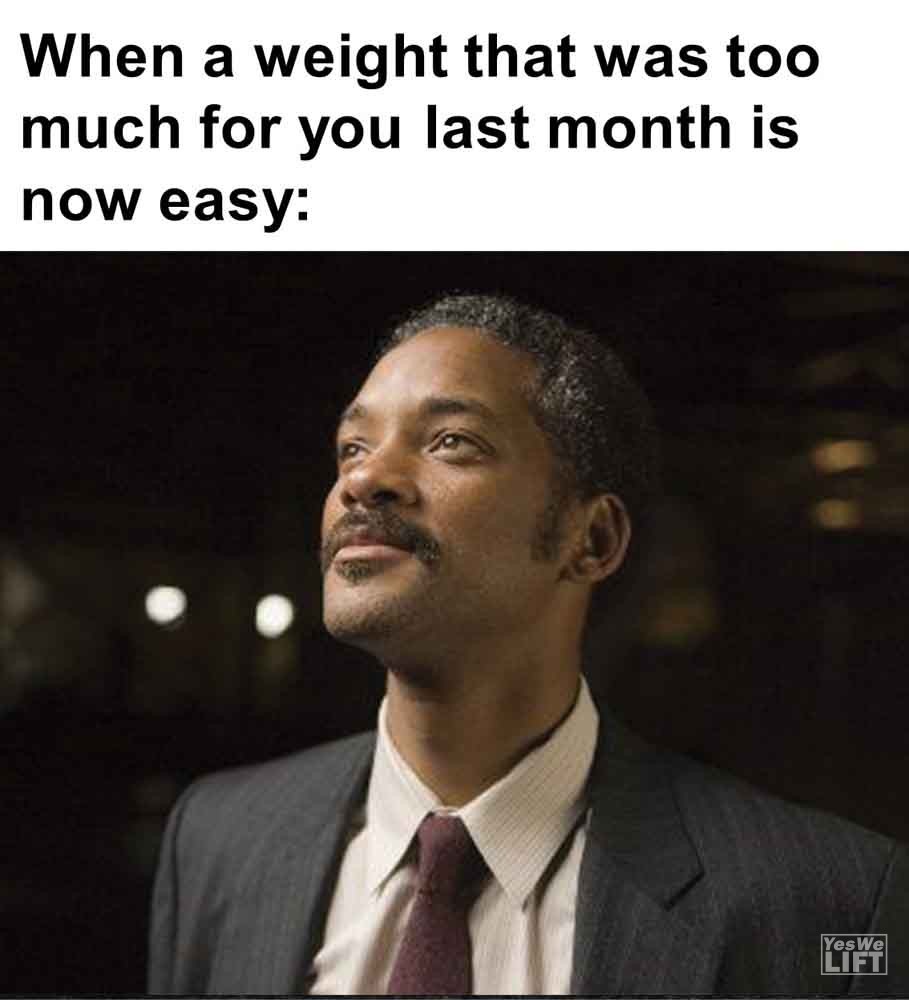 582   When A Weight That Was Too Much For You Last Month Is Now Easy