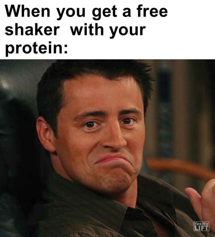 583 - When You Get A Free Shaker With Your Protein