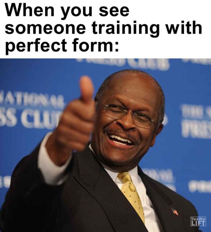 585 - When You See Someone Training With Perfect Form