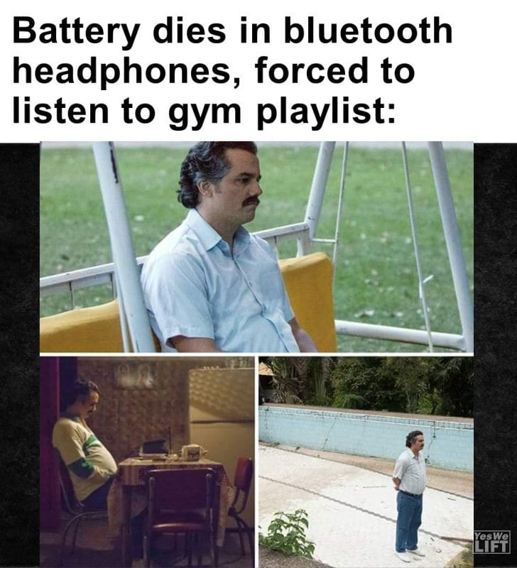 590 - Battery Dies In Bluetooth Headphones, Forced To Listen To Gym Playlist