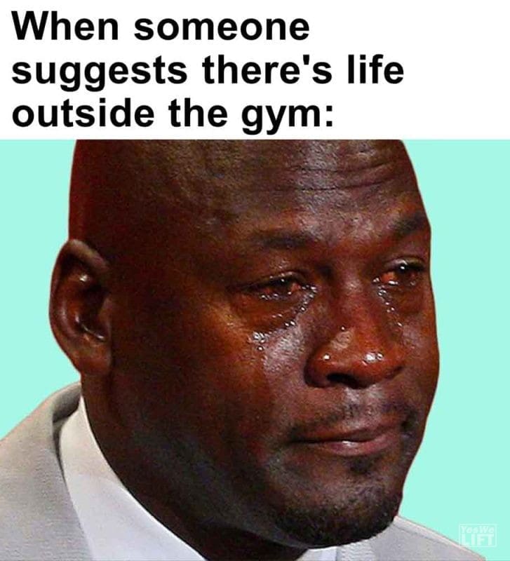 595 - When Someone Suggests There's Life Outside The Gym