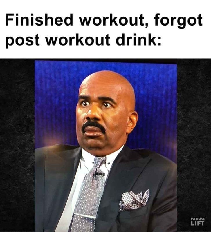 598 - Finished Workout, Forgot Post Workout Drink