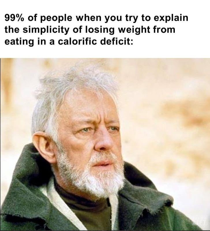 605 - 99 Of People When You Try To Explain The Simplicity Of Losing Weight From Eating In A Calorific Deficit