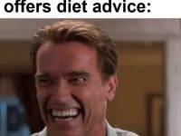 When A Gym Newbie Offers Diet Advice frame at ms