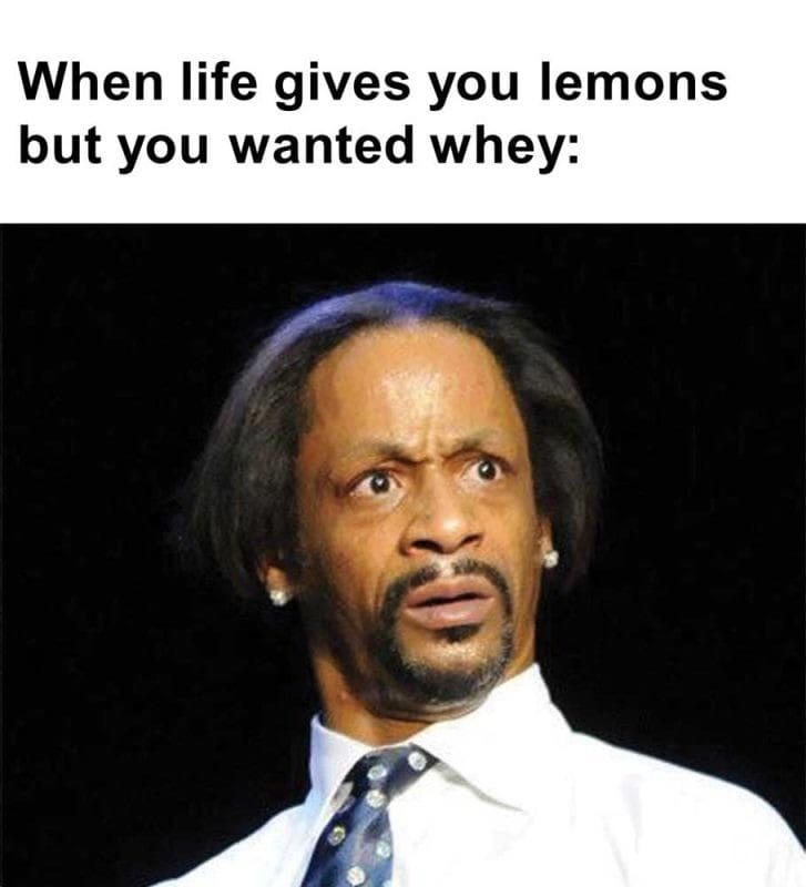 When Life Gives You Lemons But You Wanted Whey