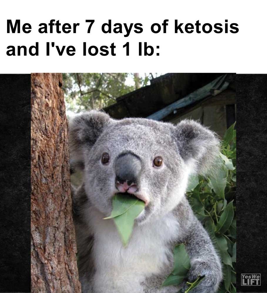 Me After Days Of Ketosis And I've Lost Lb
