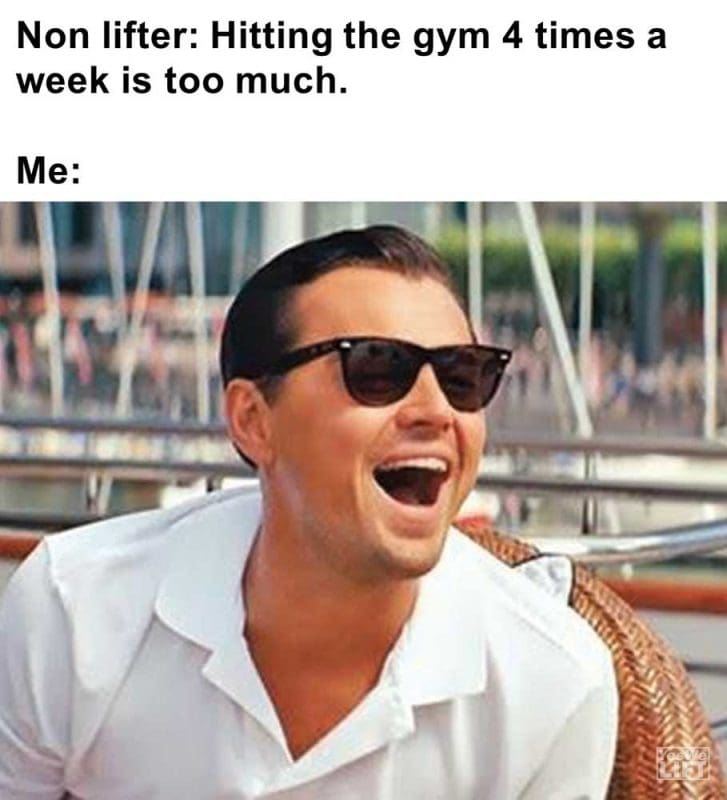 Non Lifter Hitting The Gym Times A Week Is Too Much Me