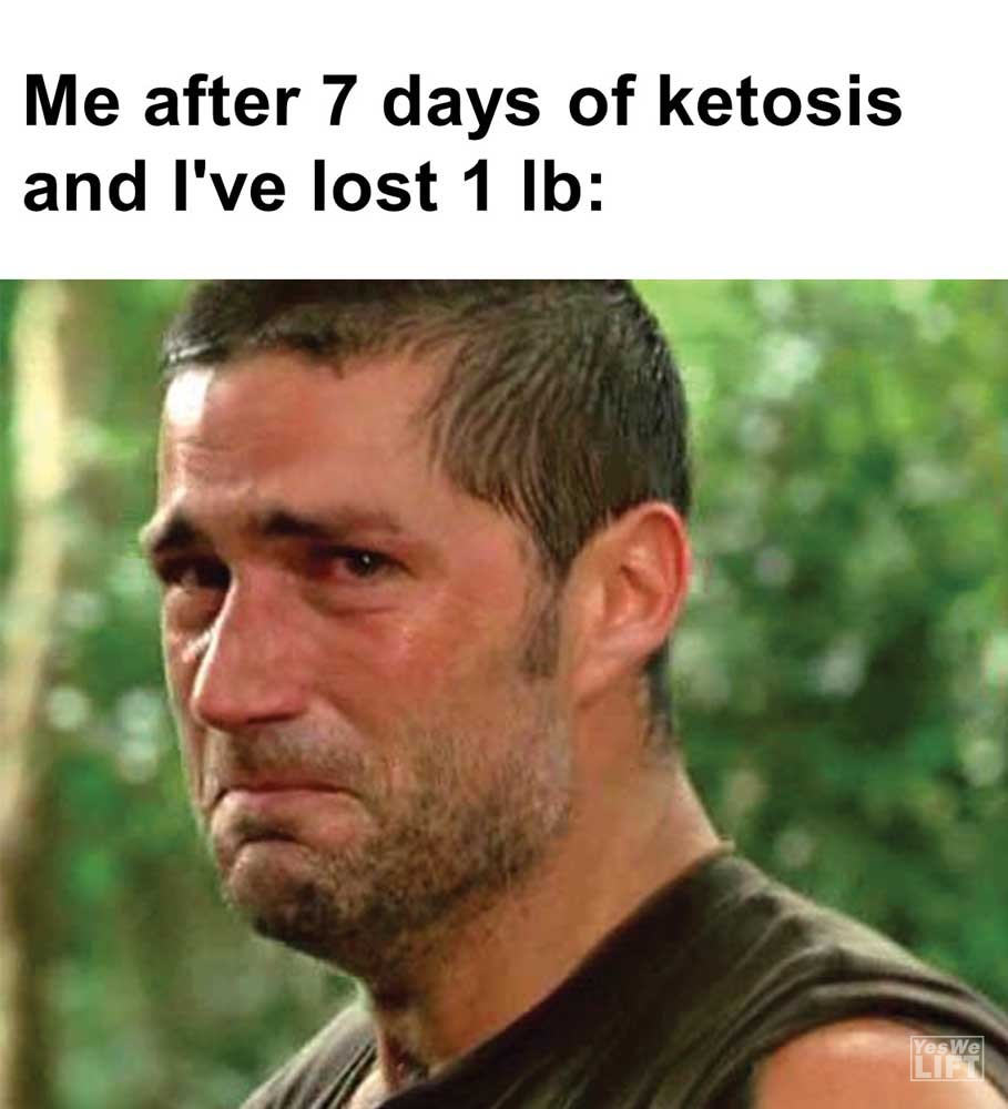 Me After Days Of Ketosis And I've Lost Lb