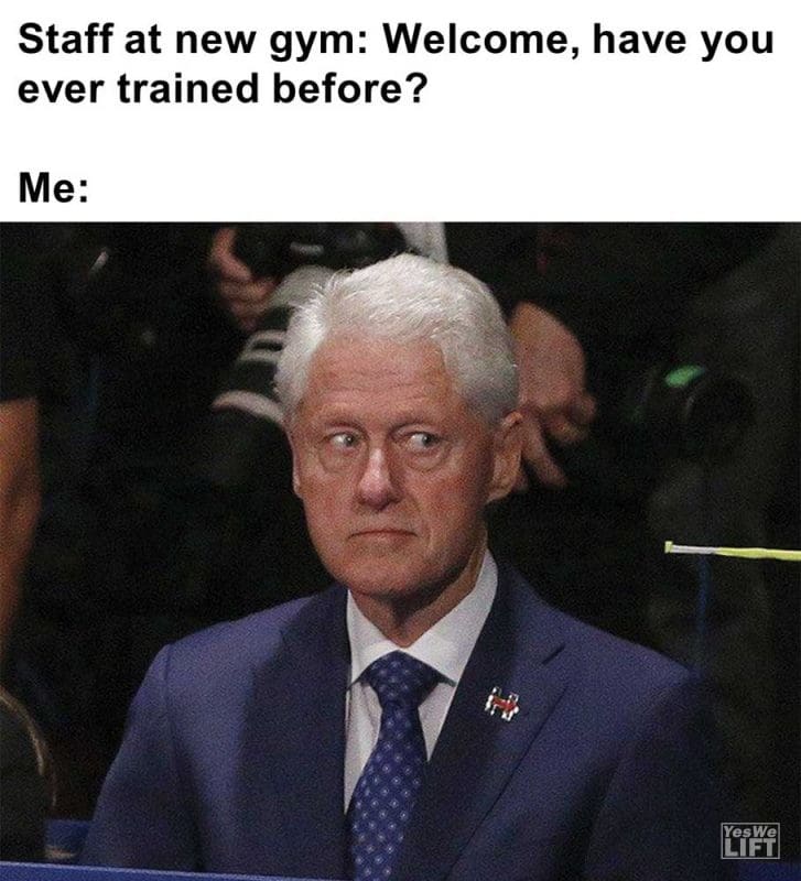 Staff At New Gym Welcome Have You Ever Trained Before Me