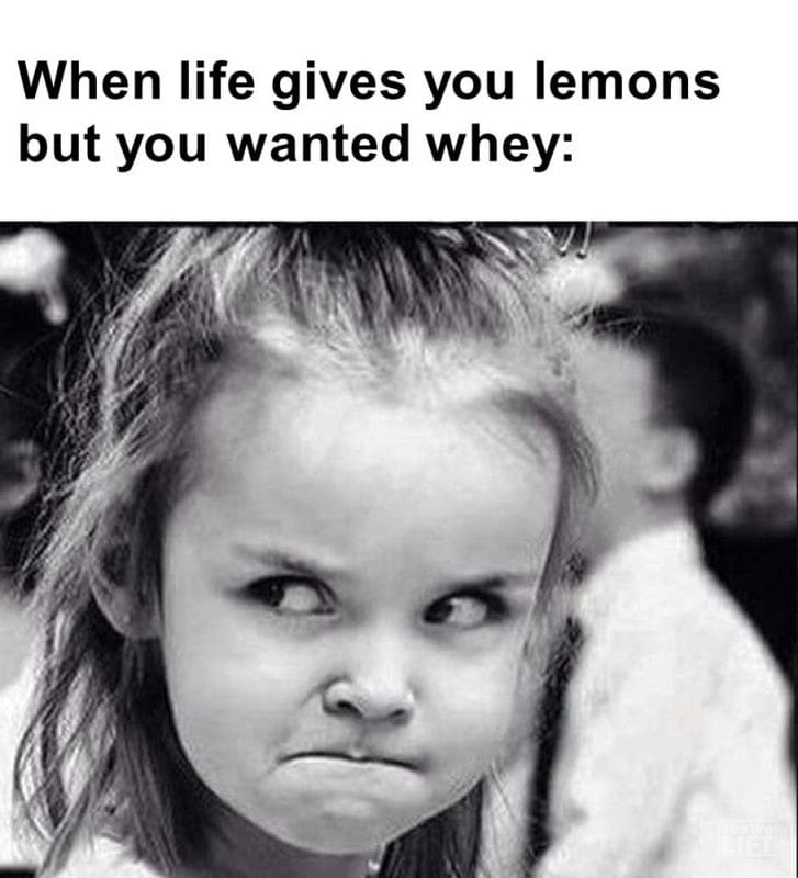 When Life Gives You Lemons But You Wanted Whey