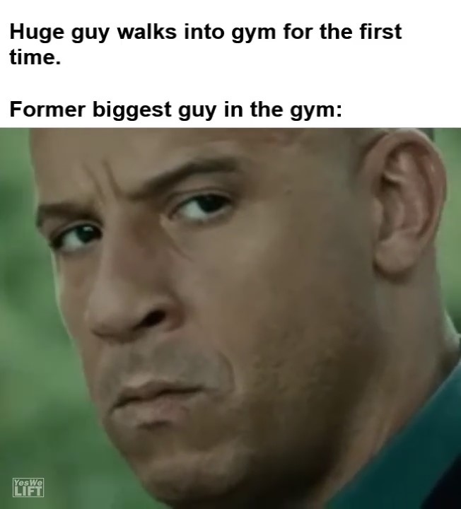 Huge Guy Walks Into Gym For The First Time Former Biggest Guy In The Gym frame at ms