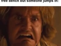 When I've Waited Patiently For A Free Bench But Someone Jumps In frame at ms