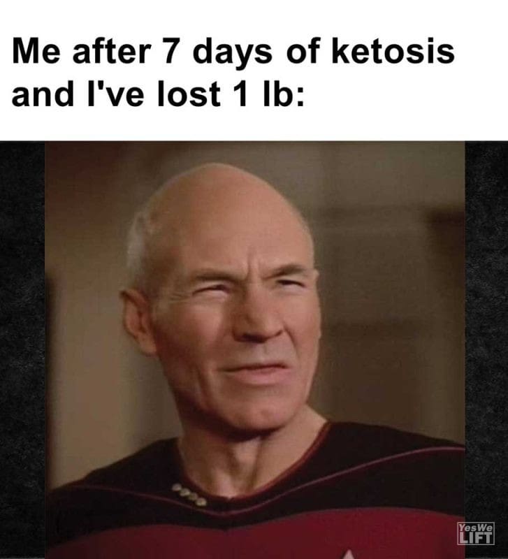 Me After Days Of Ketosis And I've Lost Lb