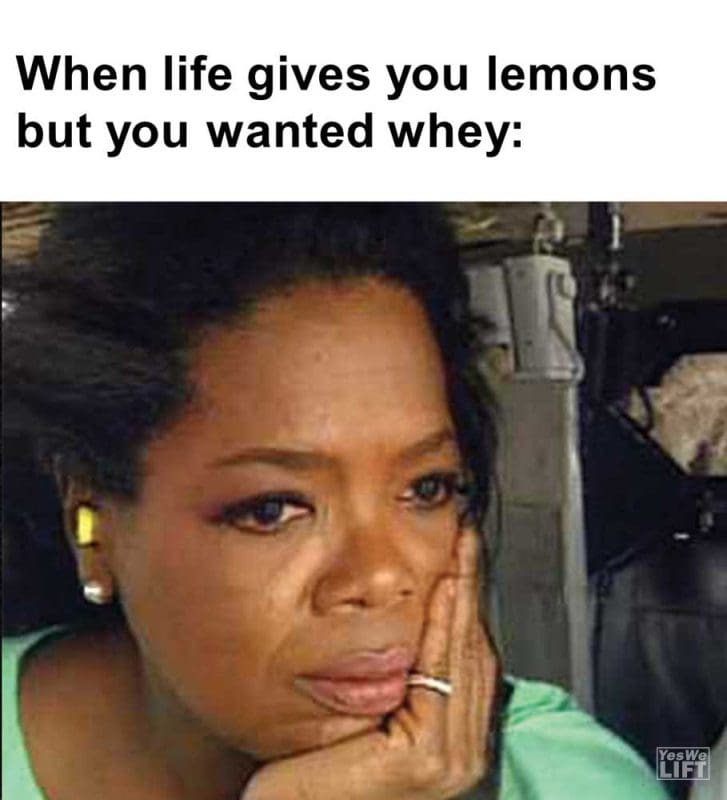 When Life Gives You Lemons But You Wanted Whey