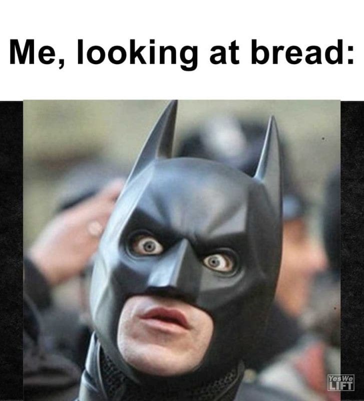 Me Looking At Bread
