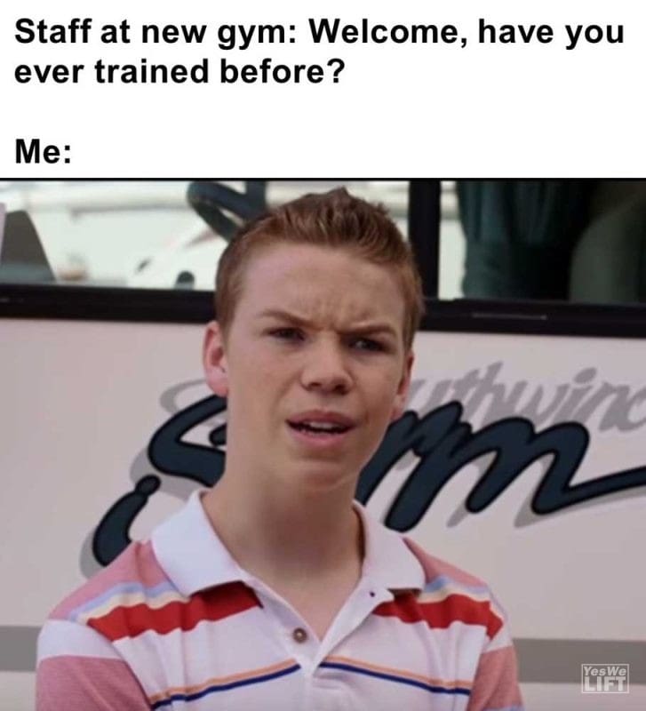 Staff At New Gym Welcome Have You Ever Trained Before Me