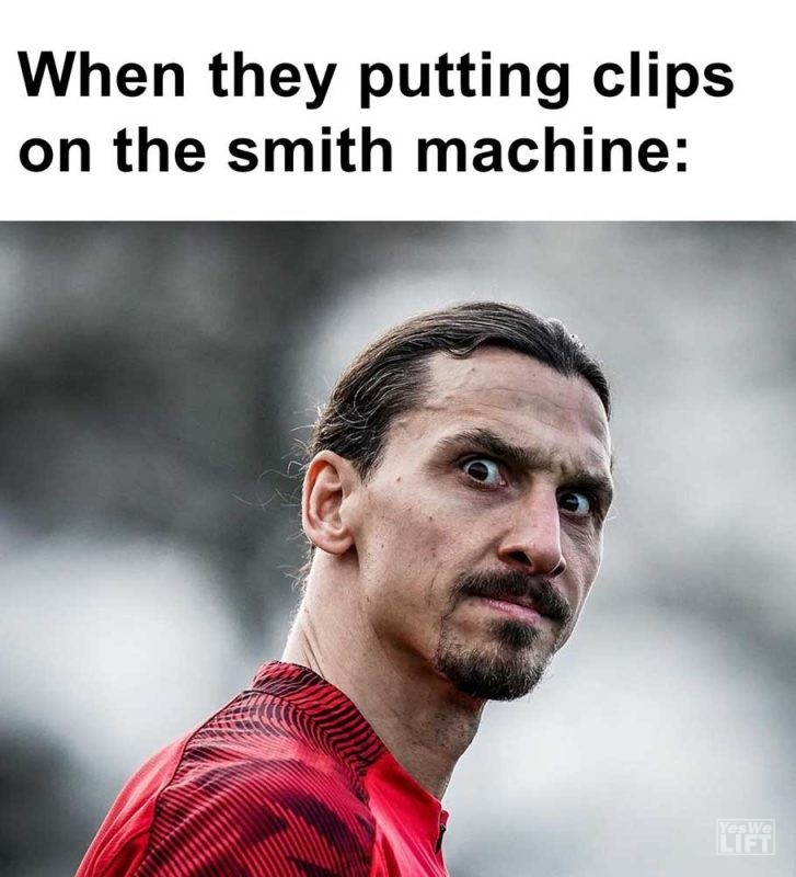 When They Putting Clips On The Smith Machine