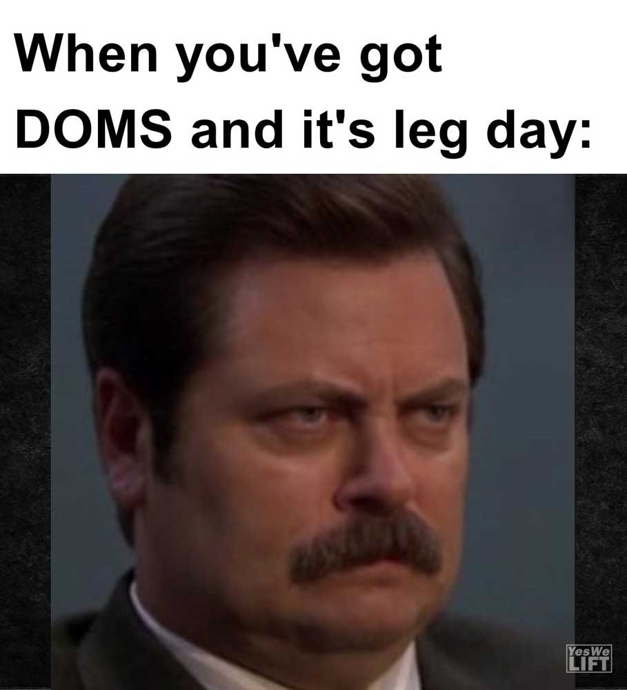 When You've Got Doms And It's Leg Day