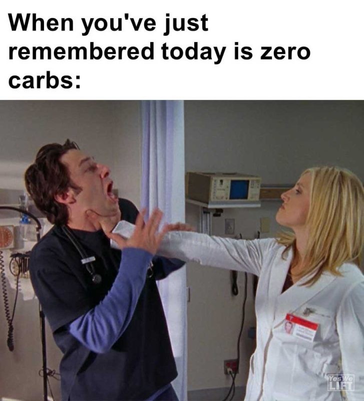 When You've Just Remembered Today Is Zero Carbs