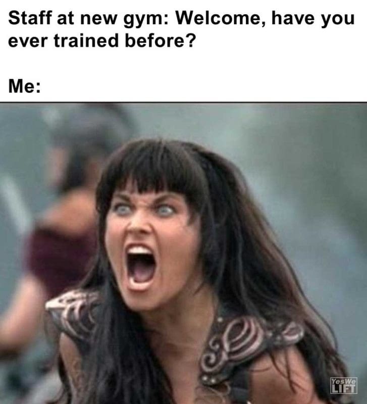 Staff At New Gym Welcome Have You Ever Trained Before Me