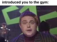When You Realize You're Now Bigger Than The Dude Who Introduced You To The Gym frame at ms