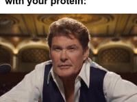 When You Get A Free Shaker With Your Protein frame at ms