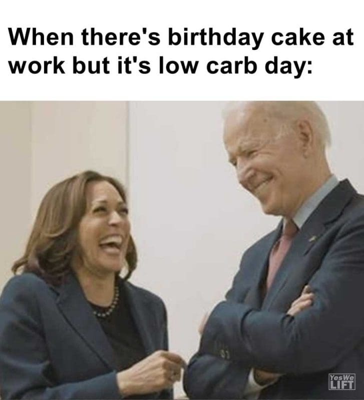 When There's Birthday Cake At Work But It's Low Carb Day