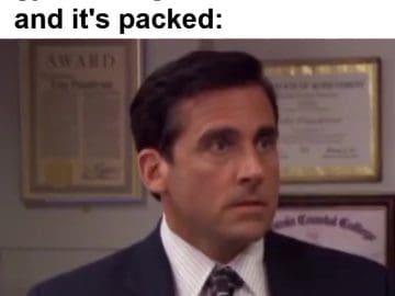 When You Walk Into The Gym During Dead Hours And It's Packed frame at ms