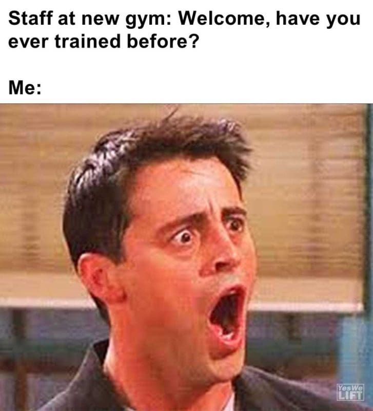 Staff At New Gym Welcome Have You Ever Trained Before Me