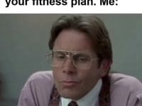 Personal Trainer Here's Your Fitness Plan Me frame at ms