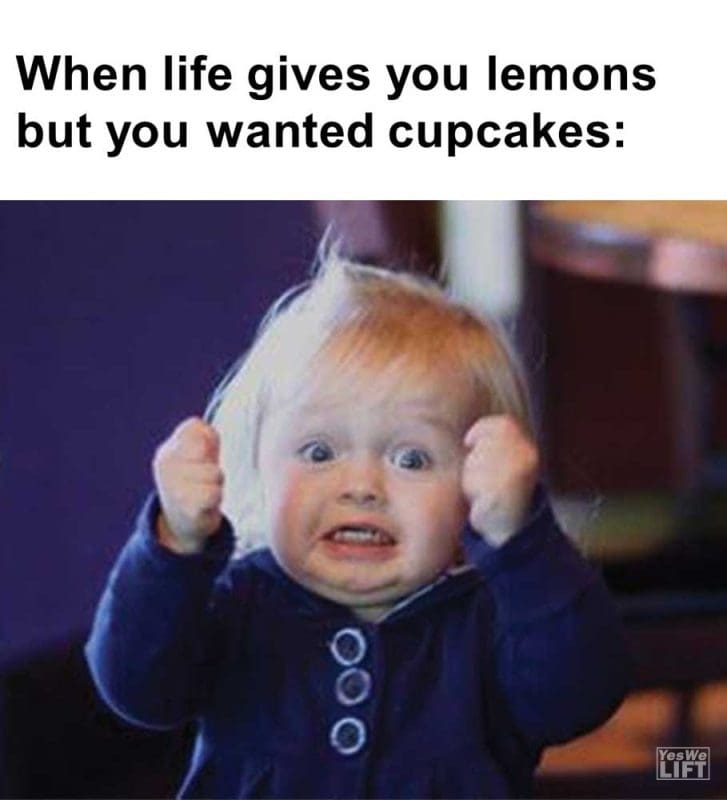When Life Gives You Lemons But You Wanted Cupcakes