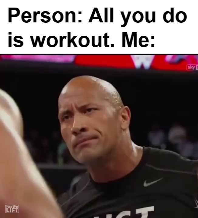 Person All You Do Is Workout Me frame at ms