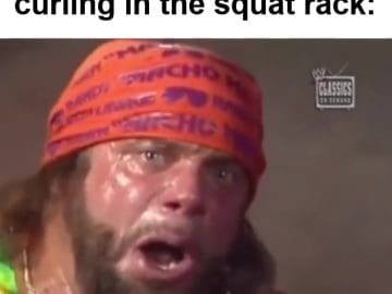 When You See Someone Curling In The Squat Rack frame at ms