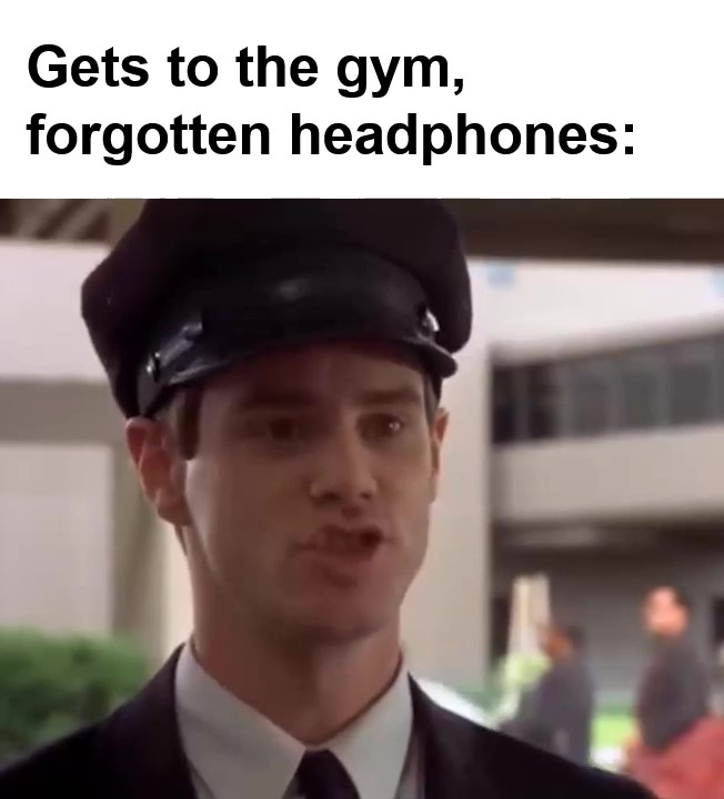 Gets To The Gym Forgotten Headphones frame at ms