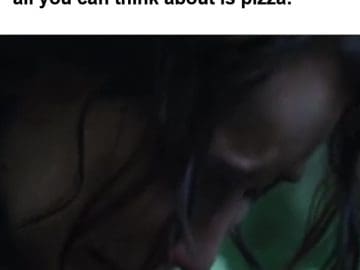 When You Want To Get Into Shape But All You Can Think About Is Pizza frame at ms