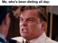 Friend Fancy A Slice Of Pizza Me Who's Been Dieting All Day frame at ms