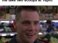 My Sleep Schedule Watching Me Take Two Scoops At pm frame at ms