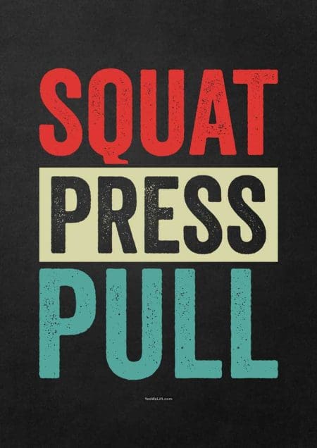 Squat Press Pull