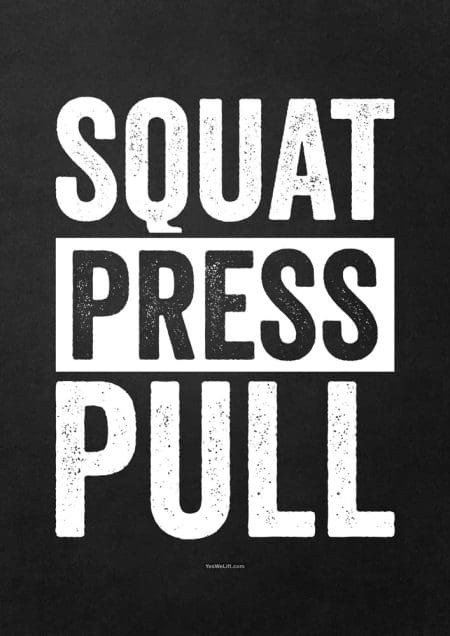 Squat Press Pull