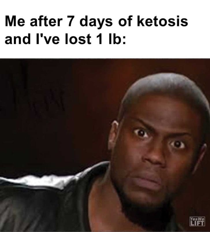 Me After Days Of Ketosis And I've Lost Lb